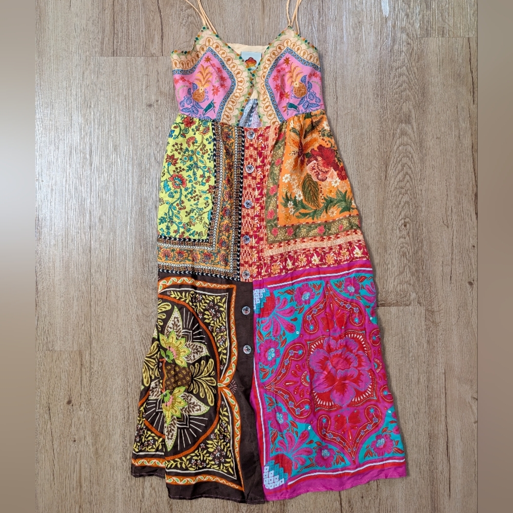 Farm Rio Dress Patchwork size XS